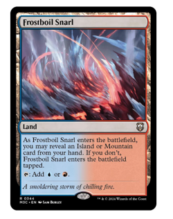 Frostboil Snarl Commander: Modern Horizons 3 - Image 1
