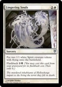 4x Lingering Souls NM-Mint, English Duel Decks: Sorin vs Tibalt MTG Magic - Image 1