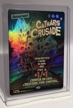 Cathars’ Crusade - (Showcase FOIL) - Innistrad Remastered - NM 483 - Image 1
