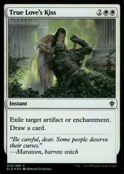 True Love's Kiss C Throne of Eldraine Foil 34 MTG NM - Image 1