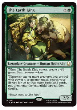 The Earth King Avatar MTG - Image 1