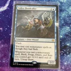 Valley Floodcaller (REGULAR) x1 - MTG Bloomburrow BLB #79 - Image 1