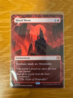 Blood Moon - Wilds of Eldraine: Enchanting Tales WOT - MTG - Image 1