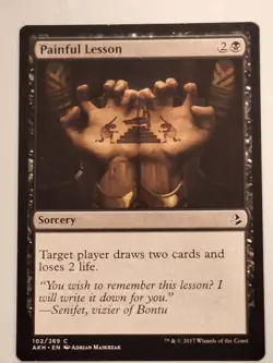 Painful Lesson - Amonkhet - Magic the Gathering MTG Nice! - Image 1