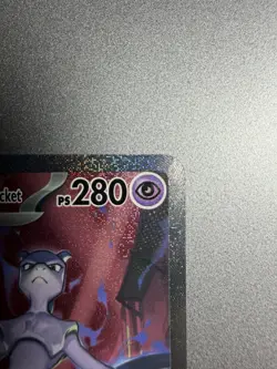 Pokemon TCG Destined Rivals Team Rocket's Mewtwo ex 231/182 Illustration Rare PT - Image 3