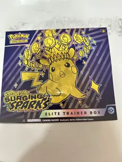 Pokemon TCG - Surging Sparks ETB Elite Trainer Box ** New Sealed ** - Image 1