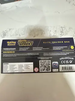 Pokemon TCG - Surging Sparks ETB Elite Trainer Box ** New Sealed ** - Image 2