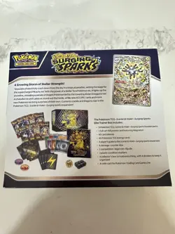 Pokemon TCG - Surging Sparks ETB Elite Trainer Box ** New Sealed ** - Image 4