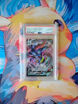 PSA 10 GEM MINT Malamar VMAX 122/192 Pokemon Rebel Clash 2020 - Image 1