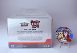 Pokemon 151 Booster Bundle Display Case SEALED + Semi Rigid Plastic Case - Image 4