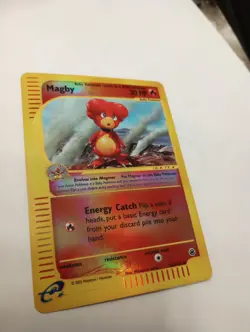 Pokemon TCG Magby Expedition Reverse Holo 52/165 NM/Mint - Image 1