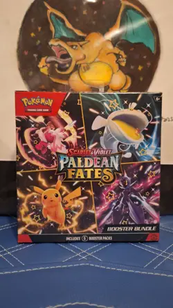 Pokemon TCG Scarlet And Violet Paldean Fates Booster Bundle (FACTORY SEALED) - Image 2