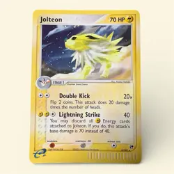Jolteon Holo Rare Sandstorm 6/100 LP Pokemon TCG - Image 1