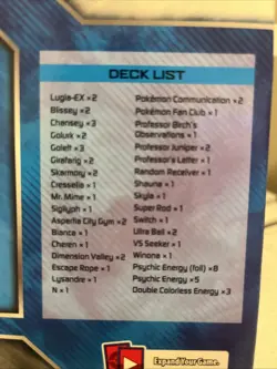 Pokemon Legendary Battle Deck Lugia. Sealed/New. - Image 3