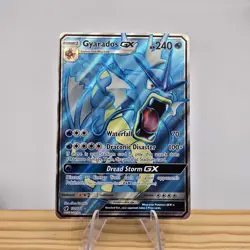 Pokemon Sun & Moon Crimson Invasion Gyarados GX 101/111 Full Art - Image 1