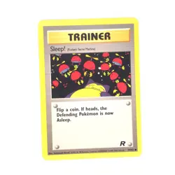 Sleep! 79/82 Pokemon Team Rocket Common NM - Image 1