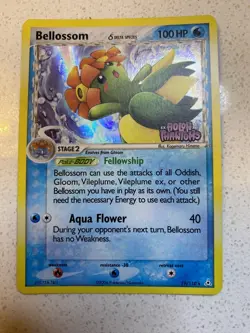 Bellossom [Reverse Holo] 19/110 EX Holon Phantoms Stamped Pokemon TCG LP - Image 1
