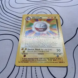 Pokemon TCG Electrode Base Set 2 25/130 Regular Unlimited Rare - Image 2