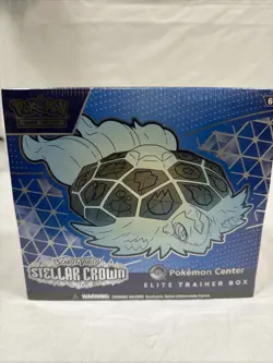 Pokemon Scarlet & Violet Stellar Crown Pokemon Center Elite Trainer Box - Sealed - Image 1