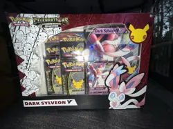 Pokemon Celebrations Dark Sylveon V Collection Box Sealed - Image 1