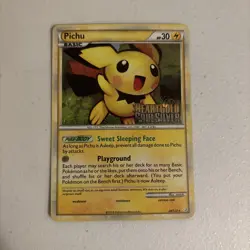 Pokemon: Pichu - HeartGold & SoulSilver HS-28/123- Prerelease/ExpansionLogoStamp - Image 5