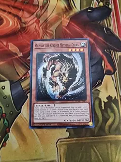 Gazelle the King of Mythical Claws - DUNE-EN003 - Super Rare 1st Ed NM Yugioh - Image 1