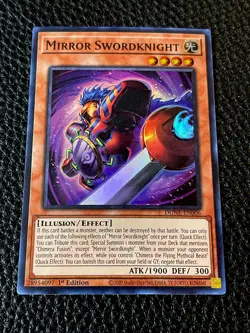 Mirror Swordknight DUNE-EN006 Yugioh 1st Edition (New) Super Rare - Image 1
