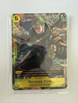 Roronoa Zoro (Illustration Box Vol.3) OP07-113 One Piece Promo Card Sealed - Image 1