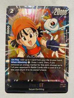 Pan : GT FB03-125 Super Rare Raging Roar Dragonball Fusion World Card Game - Image 1