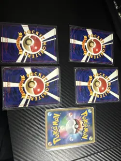 Pokemon Japanese Vintage Holo Lot (5 Cards) WOTC Era - DAMAGED - Binder Lot - Image 2