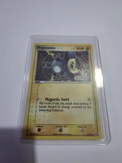 Pokemon Card Magnemite 59/92 EX Legend Maker Reverse Holo Near Mint - Image 1