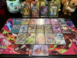Phantasmal Flames 20 Assorted Cards Including EX, FA, IR, & 5 Promos (1 Sealed)! - Image 1