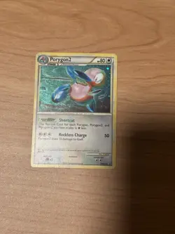 Pokemon Porygon2 HGSS23 HGSS Promo Holo 80 HP Stage 1 Card English - Image 2