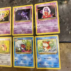 Pokemon TCG Base Set 2 Lot of 8 Cards No Duplicates - Image 2