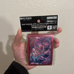 Dracule Mihawk & Perona ONE PIECE 70 Sleeves Official Card Limited Card Bandai - Image 1