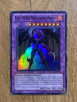 Evil Hero Malicious Fiend | LCGX-EN072 | Super Rare | 1st Ed | YuGiOh Card | VLP - Image 1