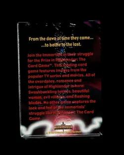 Highlander the Card Game MOVIE EDITION starter Deck BOX - new - Image 2