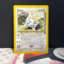 Pokemon Card - Togepi #30 WoTC Black Star Promo - Image 1