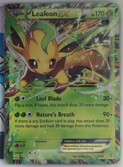 Leafeon EX - 10/83 - Pokemon Generations XY Ultra Rare Card LP - Image 1
