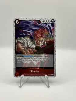 One Piece CCG Shanks 4x Card Playset - P-083 - English- ALL MINT - Image 2