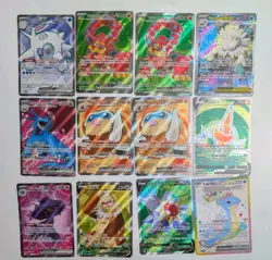 Pokemon Full Art Card Lot 12 Full Arts Near Mint Condition - Image 1