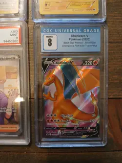 Pokemom TCG Lot of 4 Graded Pokemon Cards PROMO ZARD. PROMO RAYQUAZA and More - Image 4