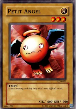 Yu-Gi-Oh TCG Petit Angel LOB-025 Unlimited Regular Common Card NM - Image 1
