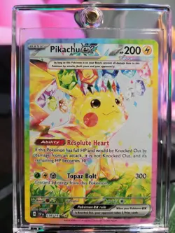 Pikachu ex 238/191 Special Illustration Rare 2024 Surging Sparks Pokemon Card NM - Image 1