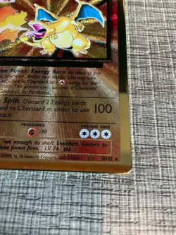 Pokemon Charizard 4/102 Celebrations Gold Metal Card - Image 2