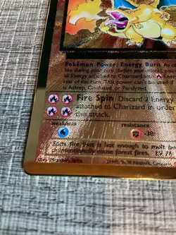 Pokemon Charizard 4/102 Celebrations Gold Metal Card - Image 3