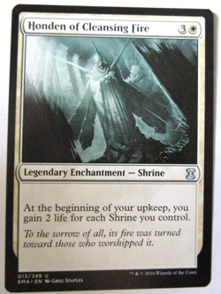 MTG Honden Of Cleansing Fire Eternal Masters Light Play!! - Image 1