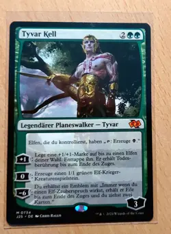 MTG Magic: Tyvar Kell, DEUTSCH, Elfen Planeswalker, Mythic - Image 1