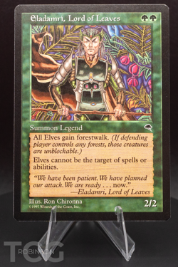 Eladamri, Lord of Leaves: 1997 Magic the Gathering - Tempest Regular - Image 1