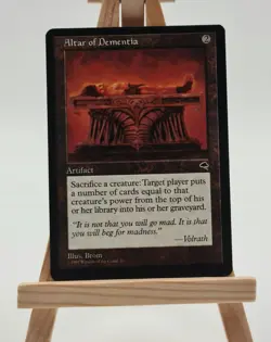 Altar of Dementia Tempest Magic Karte MTG englisch (Altar des Wahnsinns) - Image 1